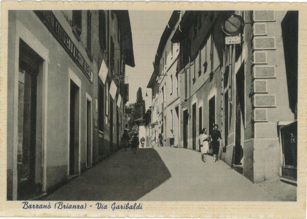 Via Garibaldi a metà del secolo scorso