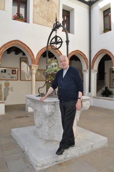 Don Giuseppe Scattolin al Santuario dellla Madonna di Berico (Vicenza)